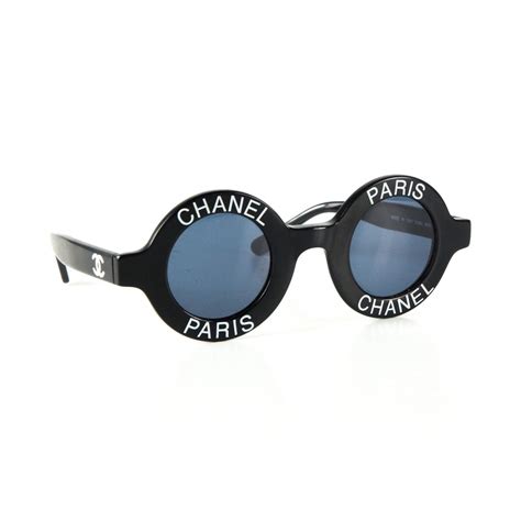 lunette chanel ronde vintage|CHANEL Round with Vintage Sunglasses for Women .